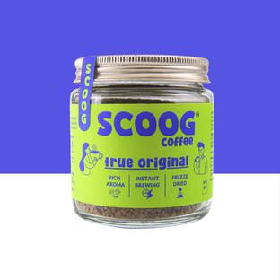 SCOOG True Original Coffee 60g | Rich Aroma | Instant Brewing | Freeze Dried Instant Coffee