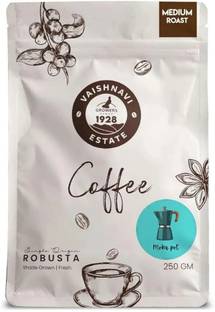 VaishnaviEstate Medium Roast Moka Pot Coffee Roast & Ground Coffee