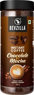 Bevzilla 200 Gram Choclate & Mocha Instant Coffee Powder|Make 100 Cups|Hot & Cold Coffee Instant Coffee