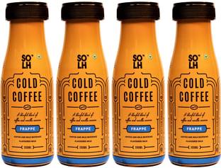 SOLH Frappe Cold Coffee, Ready to Drink, Smooth, Creamy & Intense Cold Coffee Instant Coffee