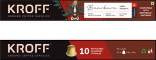 KROFF Baarbara Coffee Capsules Roast & Ground Coffee