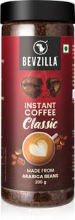Bevzilla 200 Grams Classic Instant Coffee Powder| Hot & Cold Brews Instant Coffee