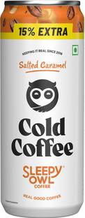 Sleepy Owl Salted Caramel Cold Coffee Cold Brew Coffee