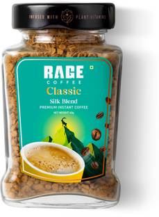 RAGE Premium Silk Blend Classic - 60g of 100% Pure Arabica Beans Instant Coffee