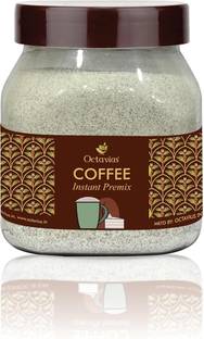 Octavius Instant Coffee Premix - 500 Gm Jar | 1 Min Coffee | 3 In 1 Coffee Sachets Instant Coffee