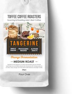 Toffee Coffee Roasters Tangerine Orange Fermented Coffee| Medium Roast | Pour Over Roast & Ground Coffee
