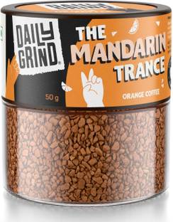 Daily Grind The Mandarin Trance Coffee Arabica Dried Instant Coffee with Orange Flavor Instant Coffee