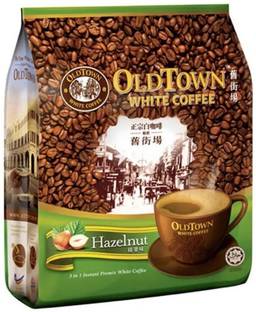 Old Town White Coffee Blend 3in1 Rich Hazelnut Flavour Instant Coffee Mix 15 Sticks Instant Coffee