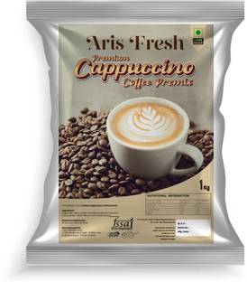 Aris fresh Instant Cappuccino Coffee Premix | Premium Quality | Low sugar | Make 70 cups | Instant Coffee