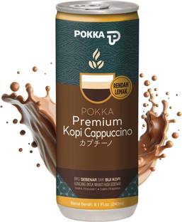 Pokka Premium Cappuccino Coffee | Ready to Drink | Luxuriously Creamy Cold Brew Coffee
