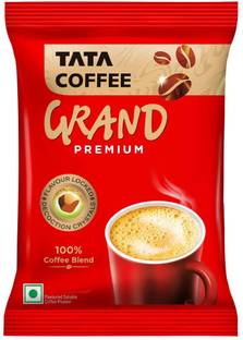 Tata Coffee Grand Premium | 100% Coffee Blend | With Flavour Locked Decoction Crystals Instant Coffee