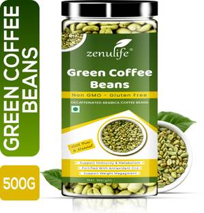 zenulife Green Coffee beans for Weight Loss Instant Coffee