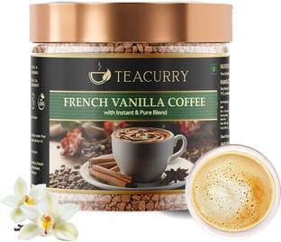 TEACURRY French Vanilla Coffee - Helps with Increases Energy | Instant Coffee Powder Roast & Ground Coffee