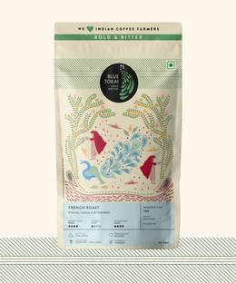Blue Tokai Coffee Roasters French Rost (Dark Rost) Coffee Beans (Pour Over) Roast & Ground Coffee