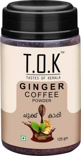 TOK (Tastes Of Kerala) Premium Dry Ginger Coffee Powder, Traditional Kerala Chukku Kappi with Spices, Instant Coffee