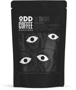 ODD COFFEE ROASTERS Pourover | OL' Smoky | 100% Arabica | Bold, Intense, Smoky | AAA Specalty | Dark Roast & Ground Coffee
