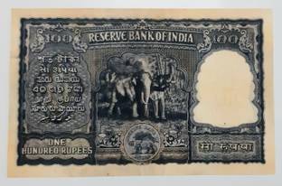 Tanishka Old 100 Rupees Fancy Dummy Collectable Article. (Pack of 1) Medieval Coin Collection