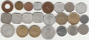 Sansuka 23 different India old coins Modern Coin Collection