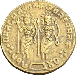 ANTIQUEWAY Extremely Rare Dated Ancient India Ram Darbar Token Ancient Coin Collection