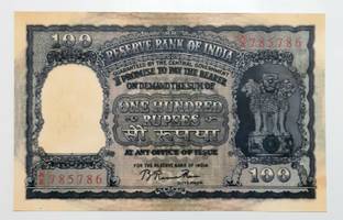 Tanishka Old 100 Rupees Elephant Theme Fancy Dummy Article. (Pack of 1) Medieval Coin Collection