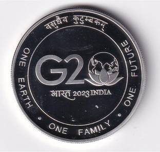 GODHOOD 100 Rupee Collectible Memorable Token Coin (G20 2023 India) Ancient Coin Collection