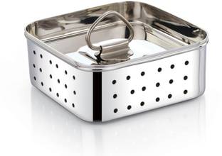 Breyers Stainless Steel Square Shape Indian Paneer Maker /Tofu Press Mould Paneer Mould Collapsible Strainer