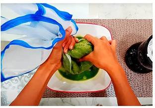 rushabh collections Multipurpose Nylon Filter Net Strainer for Vegetable Fruit Juice PACK OF 2 Collapsible Strainer