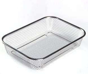 Zinley Stainless Steel Fruits Basket and Vegetables Basket Deep Frying Basket