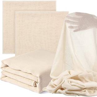 Alphanite Cheese Cloth Strainer - 1 x 1.5 Meter Cotton Muslin Cloth for Straining, Baking Collapsible Strainer
