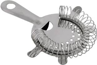 Flipkart SmartBuy Premium Stainless Steel Cocktail Strainer for Bar & Home Bartending Use Collapsible Strainer