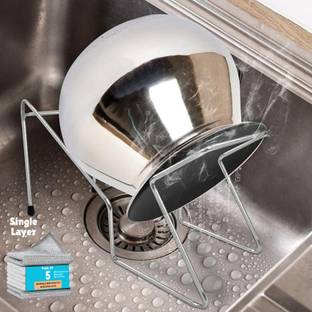 ricepot Rice Pot Drainer Stand | Drain Stand for Rice Strainer Strainer