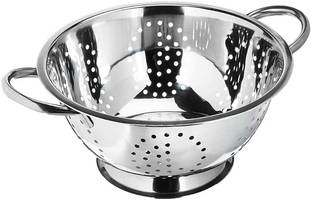S CAPPER Stainless Steel Colander 28 CM Strainer