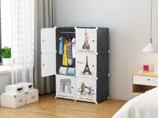 UTILLO second pp (P) - 6 door PP Collapsible Wardrobe