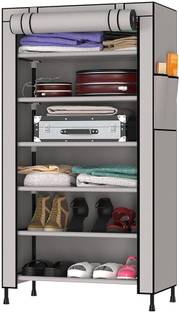 ZENVEXYO BRANDED 6 LAYER Carbon Steel Collapsible Wardrobe