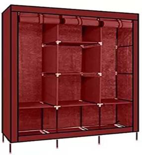 Dewberries Carbon Steel Collapsible Wardrobe