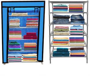 GlowSilk Carbon Steel Collapsible Carbon Steel Collapsible Wardrobe