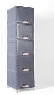 ASHLAS 5 Chest of Drawers : Versatile Drawer Storage Organizer & Organisers Storage Box PP Collapsible Wardrobe