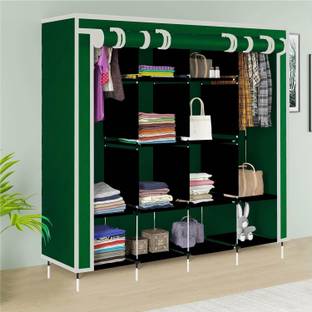 Continental Plastic Collapsible Wardrobe Foldable PP Collapsible Wardrobe
