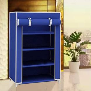 POOWEREST Carbon Steel Collapsible Wardrobe