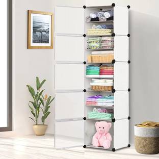 Keekos Carbon Steel Collapsible Wardrobe