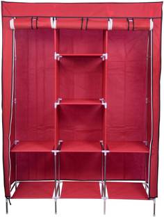 vipash 6+2 Portable Wardrobe for Storage PVC Collapsible Wardrobe