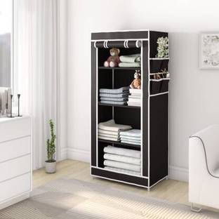 SANAMSTORE PVC Collapsible Wardrobe