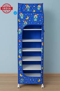YouCopia 1 Door 6 Shelf Open Plastic (Collapsible Wardrobe) PVC Collapsible Wardrobe