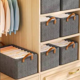 BSVR 30 L Grey Laundry Stool/Storage