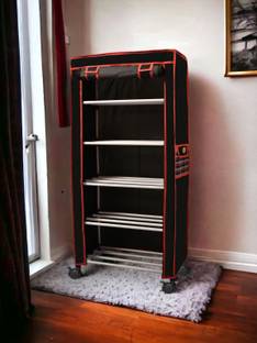 Flipkart Perfect Homes Studio Carbon Steel Collapsible Wardrobe