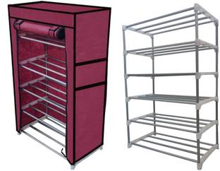 GlowSilk Carbon Steel Collapsible Carbon Steel Collapsible Wardrobe