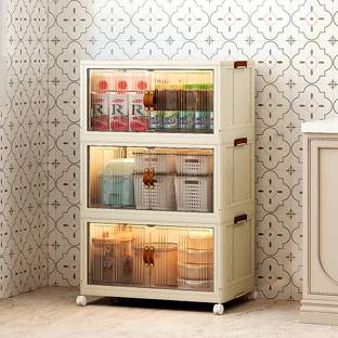KUBER INDUSTRIES PP Collapsible Wardrobe