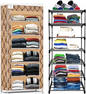 CMerchants Carbon Steel Collapsible Wardrobe