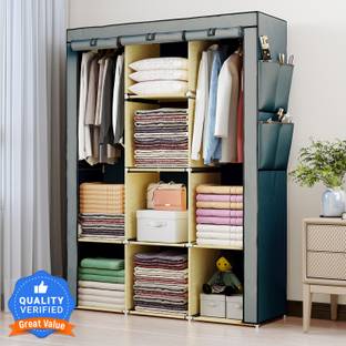 Flipkart Perfect Homes Studio Carbon Steel Collapsible Wardrobe