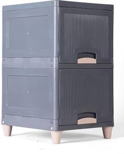 ASHLAS 2 Chest of Drawers : Versatile Drawer Storage Organizer & Organisers Storage Box PP Collapsible Wardrobe